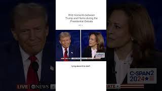 #Trump and #Harris took the stage in a presidential debate tonight #election #debate #president