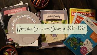 Pre K & Kindergarten Homeschool Curriculum Choices for 2023-24 | What I Use for A Homeschool Planner