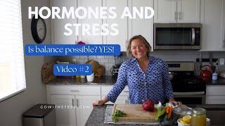 Sex and Stress hormones borrow from each other and affect your digestion. Body Wisdom is key!