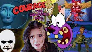 The Most CURSED And UNSETTLING Episodes Of Courage The Cowardly Dog EVER! *wtf Cartoon Network*