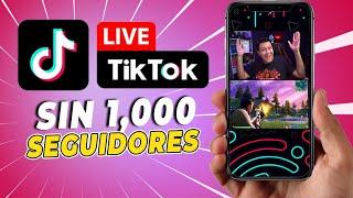 Como hacer Lives en Tiktok sin 1000 Seguidores!