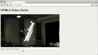 HTML5 Training Course: Video - Intermediate JavaScript Interaction