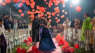 Our Sangeet entry part-2 | Balloon Entry on Sangeet | Dhruva Gandhi
