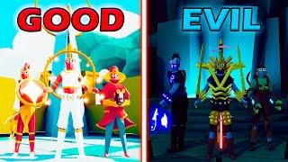 GOOD TEAM vs EVIL TEAM - Totally Accurate Battle Simulator | TABS