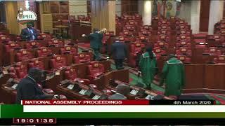 NATIONAL ASSEMBLY LIVE PROCEEDINGS 4th MARCH 2020