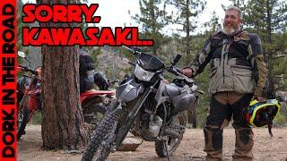 FLOGGING the Kawasaki KLX300: Off Road Test Ride at Alpinestars Adventure Tour 2023