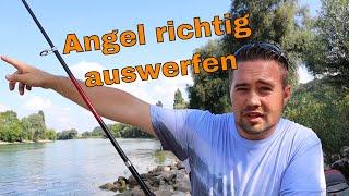 Auswerfen beim Angeln für Einsteiger/Anfänger