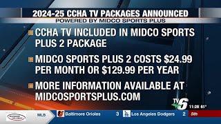 CCHA announces Midco Sports Plus streaming packages