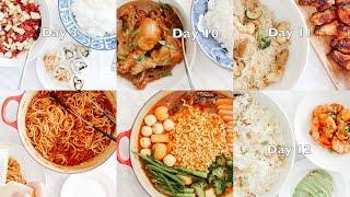 14 days of Home Cooked Meals- Meal ideas while in isolation (Filipino Family)