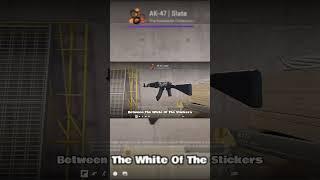 BEST AK-47 Slate Sticker Craft in CS2! (Cheap but Stylish AK skins)