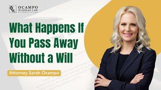 Estate Planning Basics: The Importance of Having a Will | Ocampo Wiseman Law