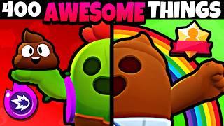 400 AWESOME Features in Brawl Stars!