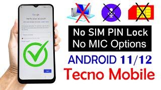 New Method Tecno Devices FRP UNLOCK ANDROID 11/12  _  without pc