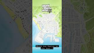 Which Los Santos is the best ? | GTA 5 vs GTA San Andreas | #shorts #gta