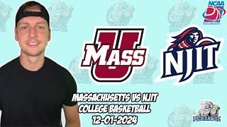 NJIT vs UMass 12/1/24 Free College Basketball Picks and Predictions  | NCAAB Pick