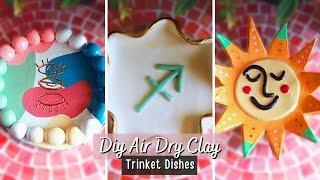 Easy Air Dry Clay Projects | diy Clay trinket dish Part 1