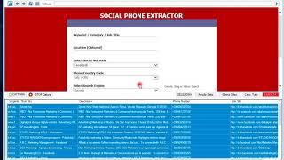 Social Phone Extractor [Official] | Extract phone numbers