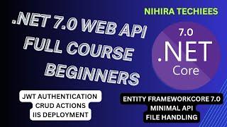 Complete .NET Core Web API Tutorial with JWT Token | Learn from Scratch