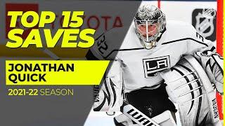 Top 15 Jonathan Quick Saves from 2021-22 | NHL