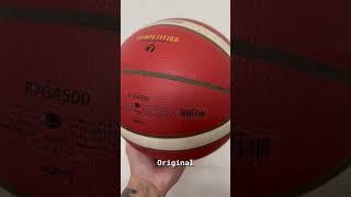 Original vs Fake Close Up / Molten Bg4500 / Bg3800 Basketball #moltenbasketball #bg4500 #bg3800