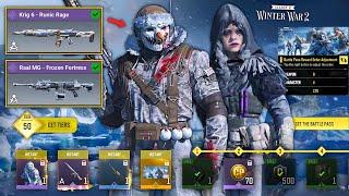 Season 11: Winter War 2 Battle Pass Detailed Look! Gameplay + All Rewards & More! CODM