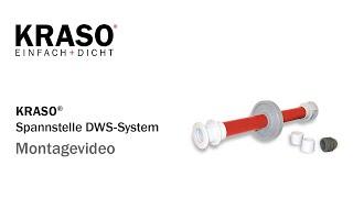 Montagevideo KRASO DWS System - MPA geprüft bis 10 bar