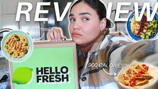 BRUTALLY HONEST HELLO FRESH REVIEW *not sponsored* / Convenience, nutrition, price + is it worth it?