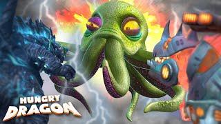 THE GIANT NEW OCTO BOSS DEFEATED!!! - Hungry Dragon