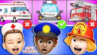 Where Is My Siren Song!    Police Car Songs I Me Me and Friends Kids Songs & Nursery Rhymes