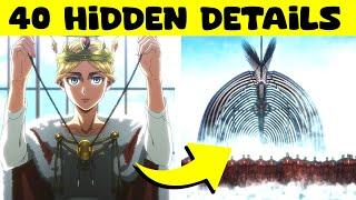 40 Hidden Details You MISSED in Attack on Titan…