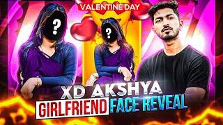 FINALLY XD AKSHYA GIRLFRIEND ️ FACE REVEAL  VALENTINES DAY GIFT 1 VS 1 CUSTOM GAMEPLAY#xdakashya