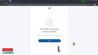 Change Paypal Default Currency