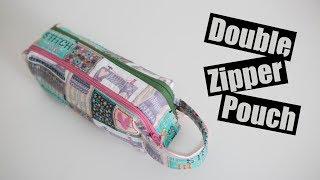 Double Zipper Box Pouch - No Raw Edges!!