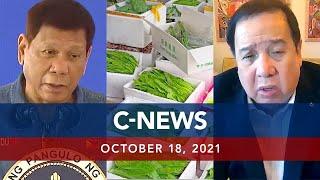 UNTV: C-NEWS | October 18, 2021