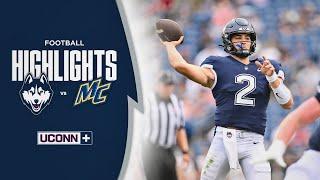 HIGHLIGHTS | UConn Football vs. Merrimack