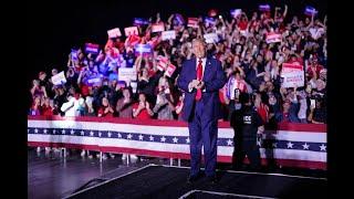 Trump campaigns in Latrobe, Pennsylvania