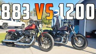 Sportser 883 vs. 1200 - Which Is The Better Beginner Bike?