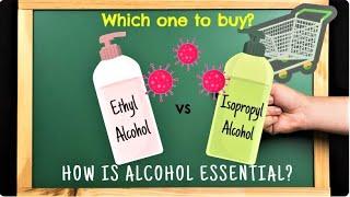 Ethyl Alcohol vs Isopropyl Alcohol