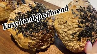 طرز تهيه نان جو رژيمي بدون مخمر | How to make diet bread