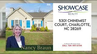 5301 Chinemist Court, Charlotte, NC 28269 | Nancy Braun | Showcase Realty LLC