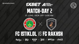 FC Istiklol vs FC Rakhsh | 1xBet Media Cup | Group B | Matchday 2 | 01 June 2024