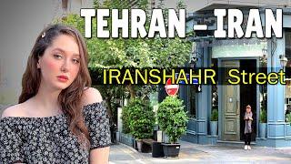 Walking Tour Tehran | 4K Walk On Iranshahr Street Tehran 2022 #walking