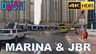 Dubai Marina & JBR Driving Tour in the Afternoon (September 2023)