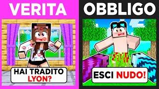 SCEGLI OBBLIGO O VERITÀ PER VINCERE SU MINECRAFT!!