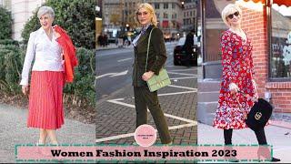 Women Fashion Trends Inspiration 2023 | Fashion Over 40 | How to Look Classy