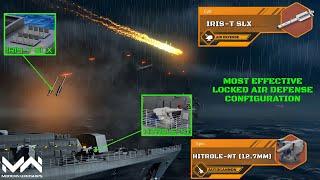 FGS-125 Locked Air Defense Against All Threats! IRIS-T SLX & HITROLE-NT Testing | Modern Warships