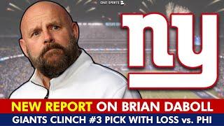  Giants Just Got AWESOME News + NEW Report On Brian Daboll Job Status