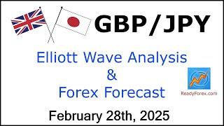 GBP JPY Elliott Wave Analysis | Forex Forecast | February 28, 2025 | GBPJPY Analysis Today