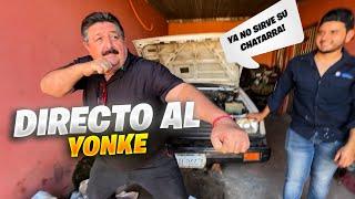 MECANICO DESCOMPONE EL CARRO DE MI PAPÁ // directo al yonke...