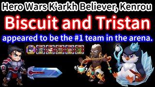 Biscuit and Tristan appeared to be the #1 team in the arena. (Galahad) | Hero Wars